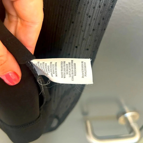 Socialite crop corset style with  shear puffy sleeves mint condition beautiful - Picture 7 of 8